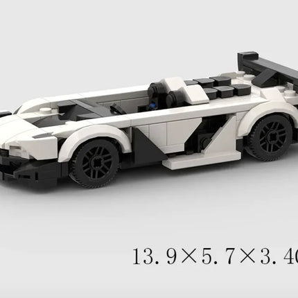 Children's Sports Car Model Building Blocks Educational Toy