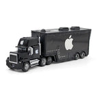 Black Apple Container Truck
