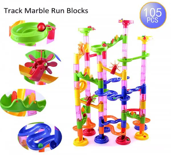 "105-Piece Building Blocks for Kids"