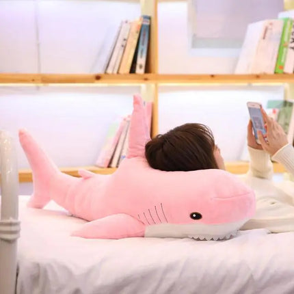 Large Cute Soft Shark Plush Toy