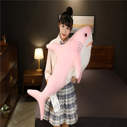 Large Cute Soft Shark Plush Toy