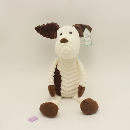 Striped Animal Plush Toy - Creative Stuffed Doll