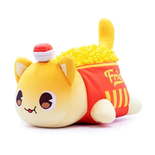 Cute Plush Food Cat Doll Pillow for Kids' Gift