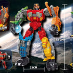 Five-body dinosaur Shura King-big gift box -24.5cm high