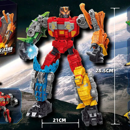 Transforming Toy Robot Dinosaur Action Figure Model
