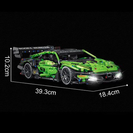 High Difficulty Building Block Racing Car Model Kit