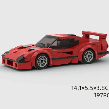 Kids Sports Car Building Set