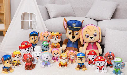 Paw Patrol Plush Toy with Team (One Piece)