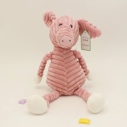 Striped Animal Plush Toy - Creative Stuffed Doll