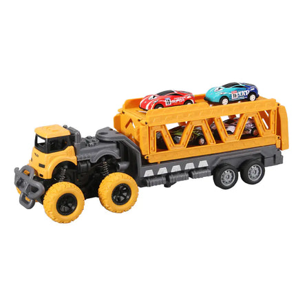 Large Transforming Truck with Storage for Boys' Toys