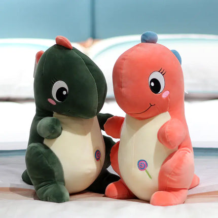 Cute Plush Dinosaur Doll for Girls' Birthday Gift