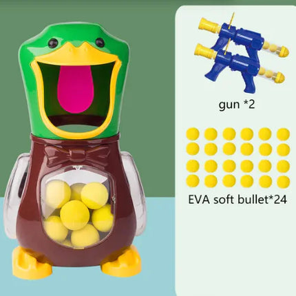 Air Pump Shooting Target Game with Soft Bullet Gun