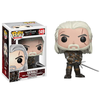 Funko Pop Geralt & Huntress Figures - The Witcher 3