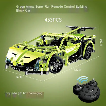 Remote Control Building Block Car - Electric Vehicle