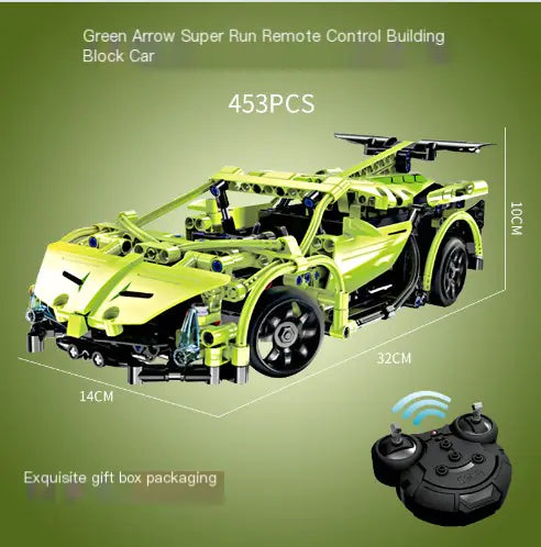 Remote Control Building Block Car - Electric Vehicle