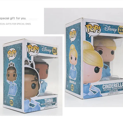 FUNKO POP Cinderella, Belle & Anna Anime Figures