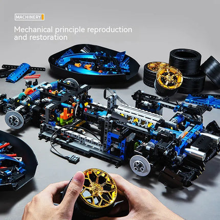 Building Block Supercar Model