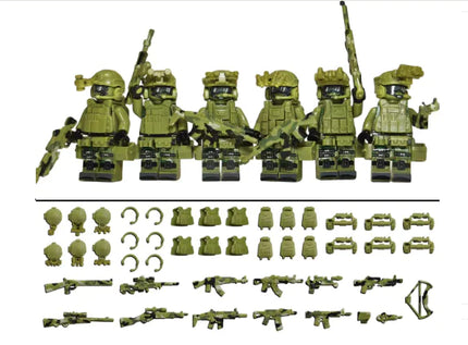 Military Building Blocks Set for Boys (One Set)