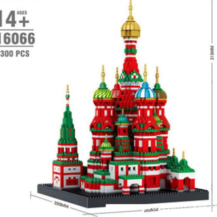 Mini Brick Building Toy Set with Small Particles