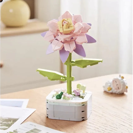 Building Block Flower Pot Set