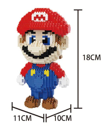 DIY Cartoon Building Blocks - Educational Toy Set