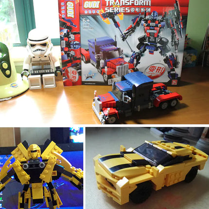 Goodie 8713 Transforming Building Blocks Robot Toys