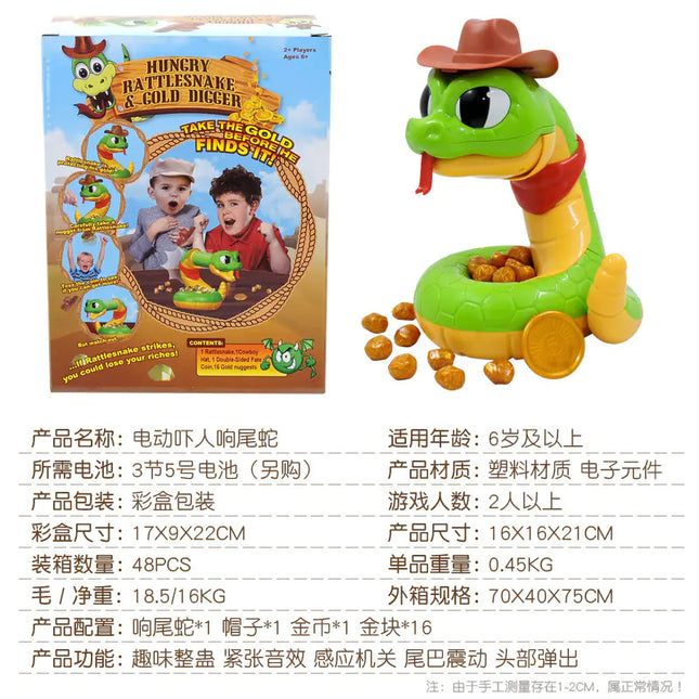 Wholesale Electric Rattlesnake Prank Toy for Games