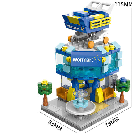 Mini City Street Scene Building Blocks for Kids