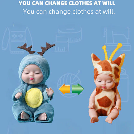 Cross-Border Sleeping Reborn Doll Set for Kids