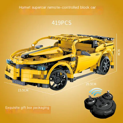 Remote Control Building Block Car - Electric Vehicle
