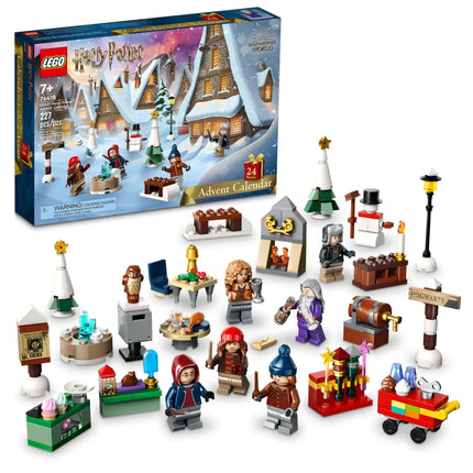 Lego Harry Potter 2023 Advent Calendar 76418 Christmas Countdown Playset with Daily Suprises Discover New Experiences with This Featuring 18 Hogsmeade Village Mini Builds & 6 Minifigures