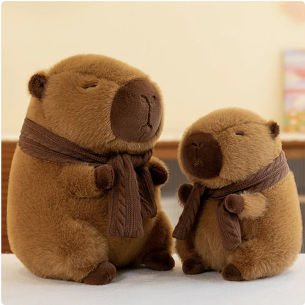 Scarf Capybara Plush Doll