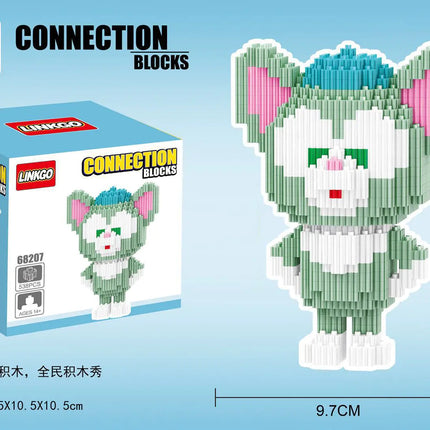 Connecting Brick Cartoon Model Building Toy Gift