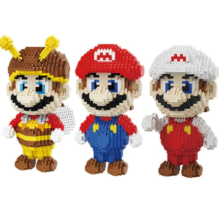 DIY Cartoon Building Blocks - Educational Toy Set