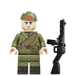 Military Building Block Doll Set (One Set)