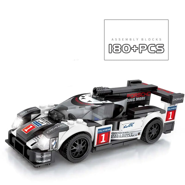 Children's Building Block Toy Car Set