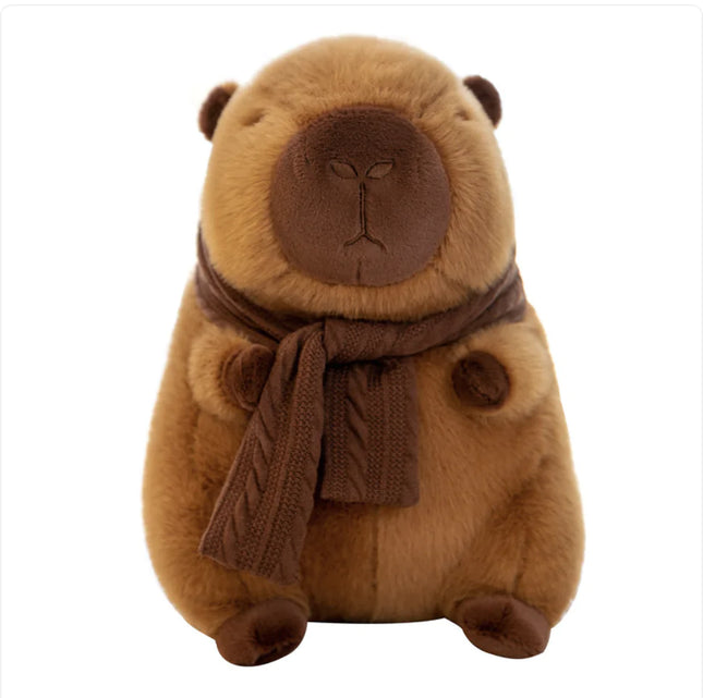 Scarf Capybara Plush Doll