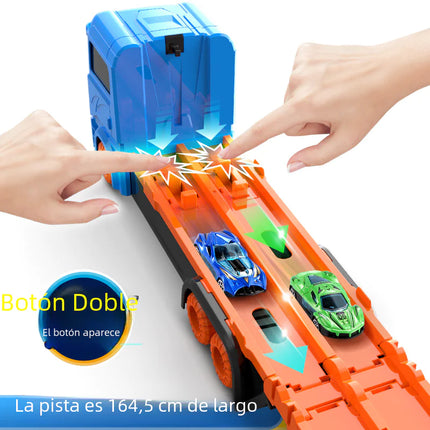 Transforming Alloy Truck Model for Kids Ages 3-6