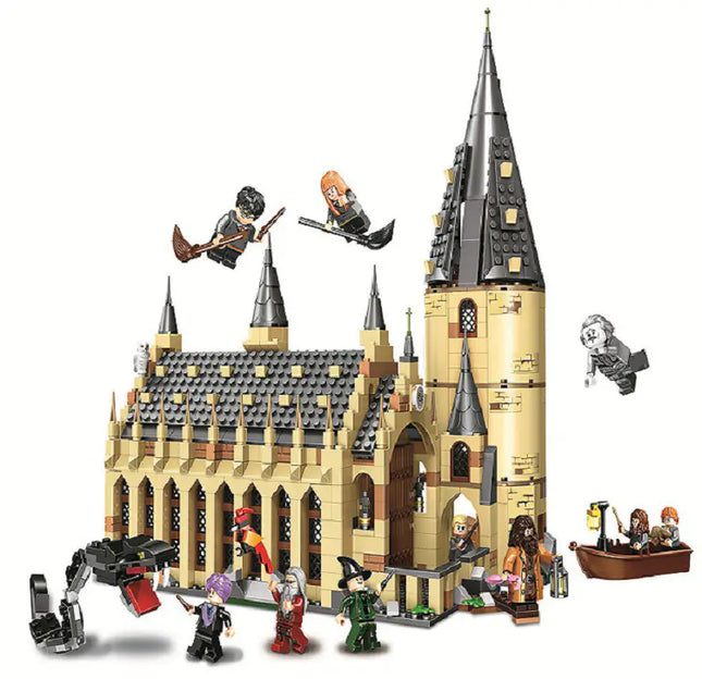 Hogwarts Castle Building Blocks Model Set