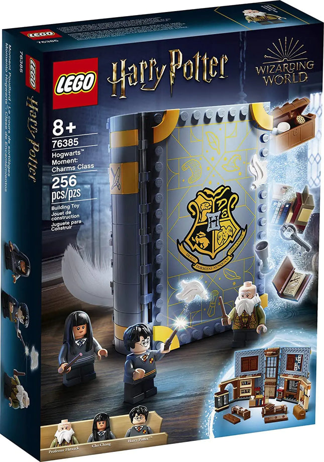 LEGO Harry Potter Hogwarts Moment: Charms Class 76385 Professor Flitwick’s Class in a Brick-Built Book Playset New 2021 (255 Pieces)