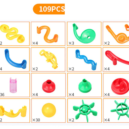 Track Puzzle Building Blocks Maze Set