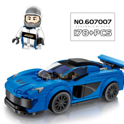 Children's Building Block Toy Car Set