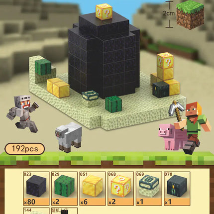 2023 New Minecraft Magnetic Building Blocks Set