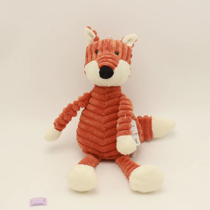 Striped Animal Plush Toy - Creative Stuffed Doll