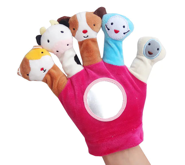 Interactive Plush Animal Doll Hand Puppet for Kids
