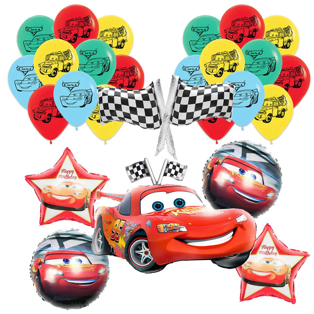 Cars Balloons Cars Party Supplies Cars Birthday Decorations for Boys and Girls