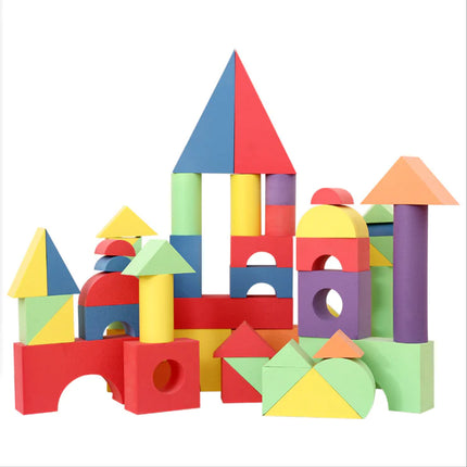 Large Particle Kids Building Blocks - Plastic Educational Toy