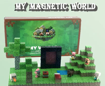 2023 New Minecraft Magnetic Building Blocks Set