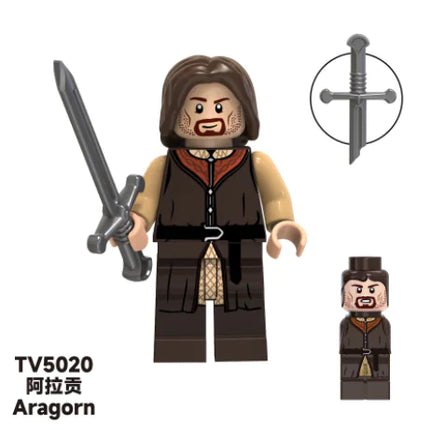 Building Block Set - Character Figurine (One Piece)