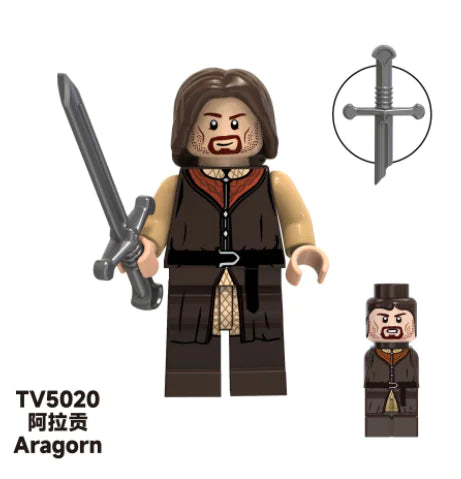 Building Block Set - Character Figurine (One Piece)